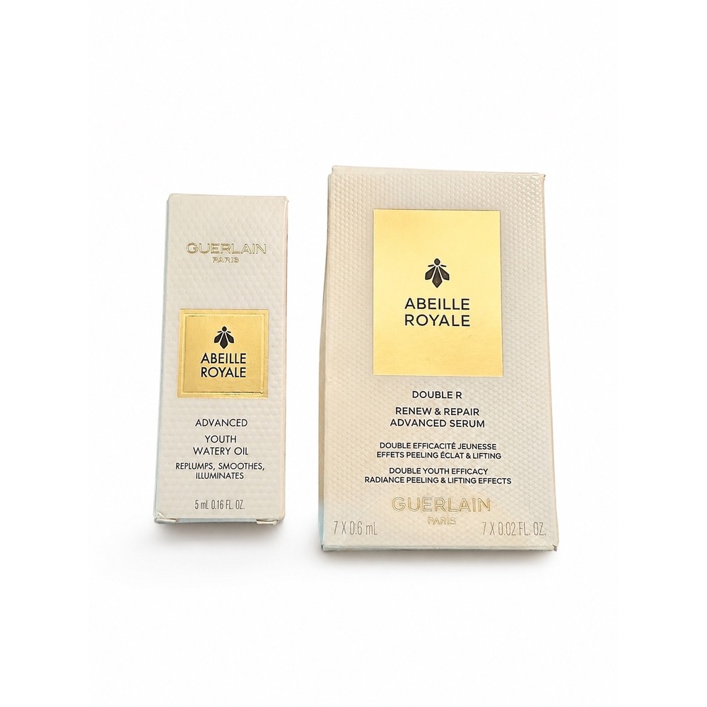 Guerlain Abeille Royale Advanced Youth Watery Oil & Double R Serum Set Luxury